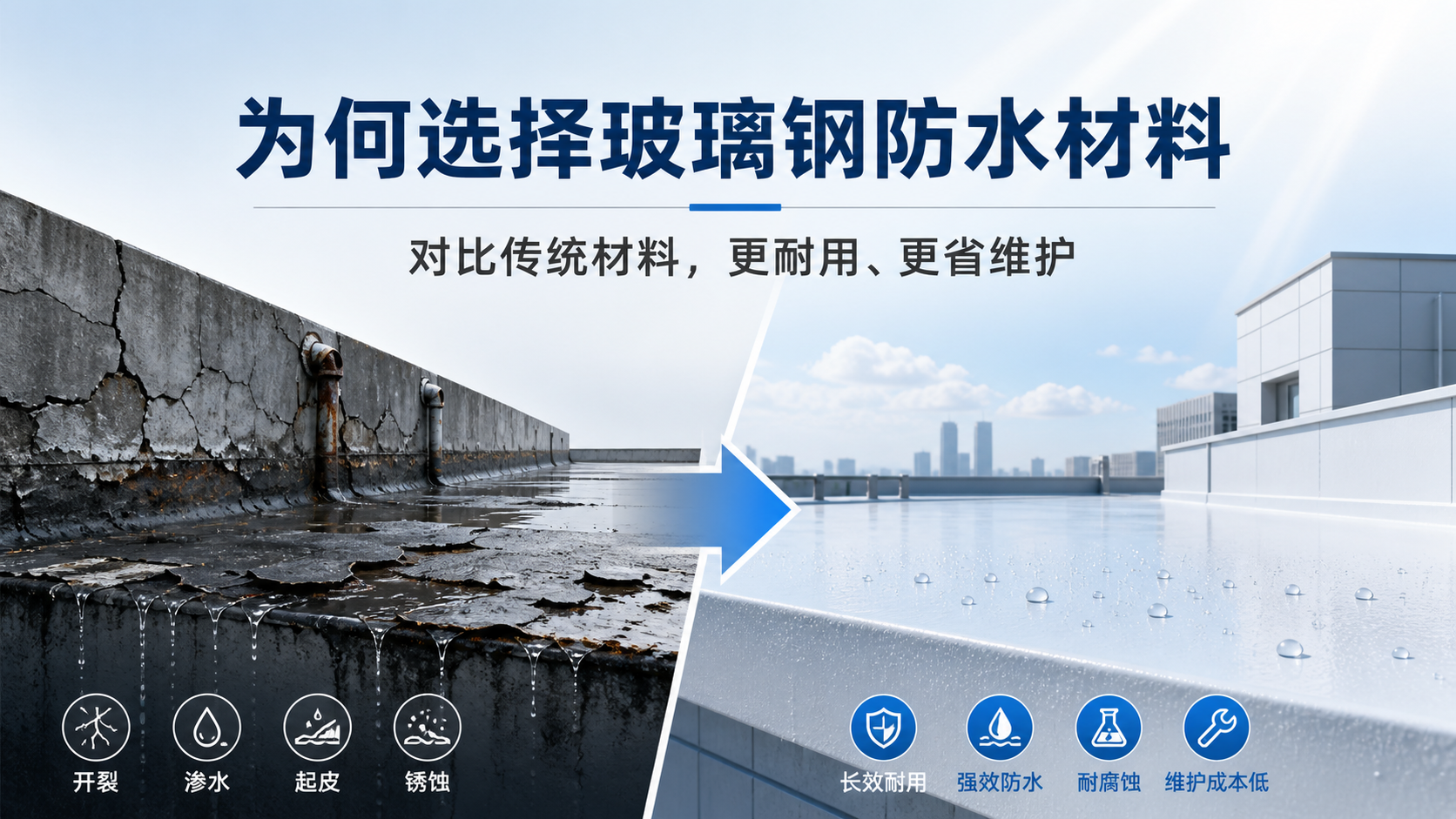 在图木舒克，为何选择玻璃钢防水材料而非传统材料