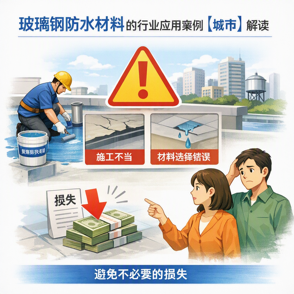 玻璃钢防水材料的行业应用案例,图木舒克解读