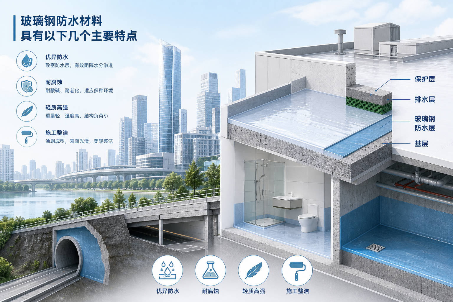 2023年玻璃钢防水材料市场趋势分析,关注 图木舒克 发展