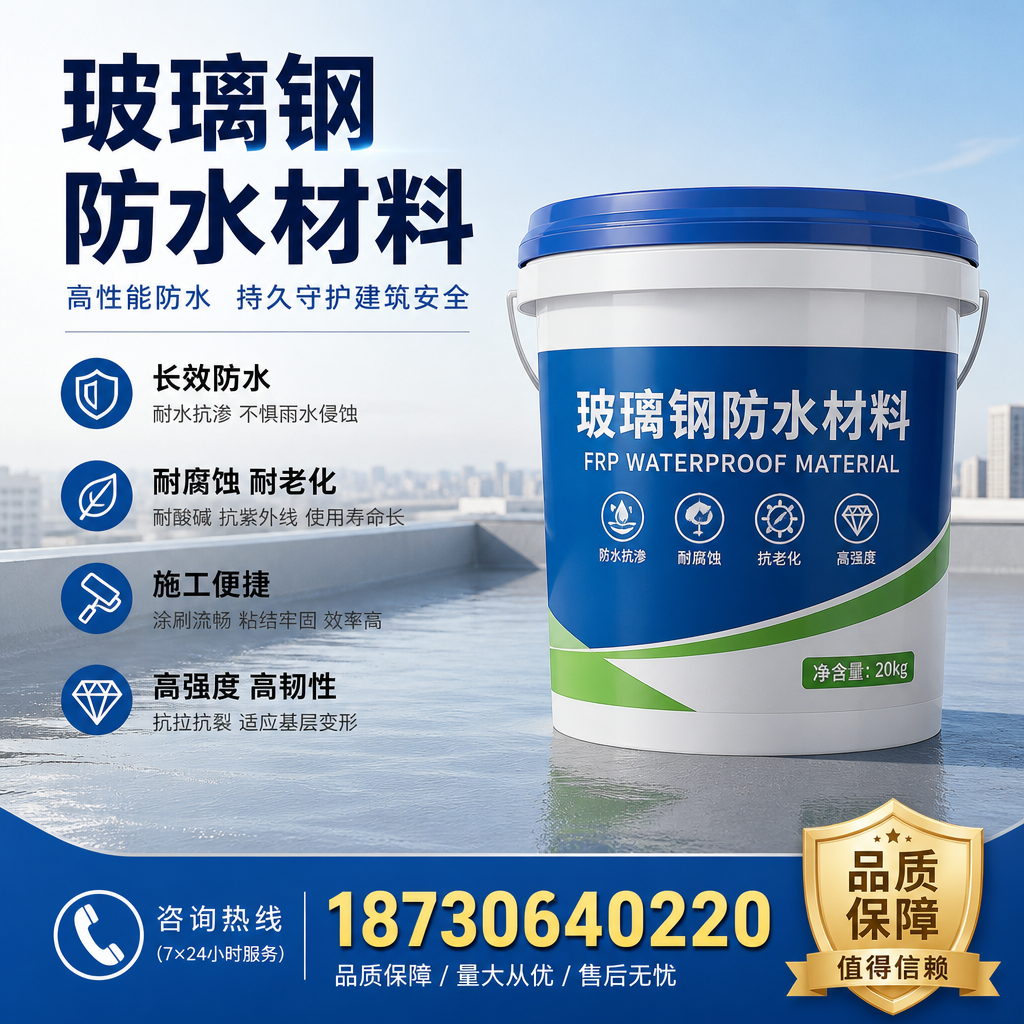 专家解析:玻璃钢防水材料的市场前景分析在 图木舒克